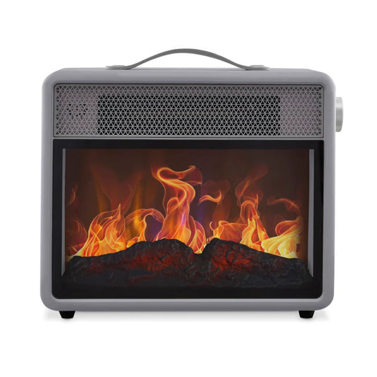 Swan Retro Flame Effect Heater With Adjustable thermostat & Realistic LED flame effect