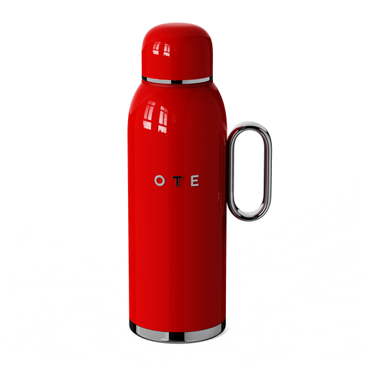 OTE Coffee Carafe Flask Insulated Stainless Steel 1.5L Red