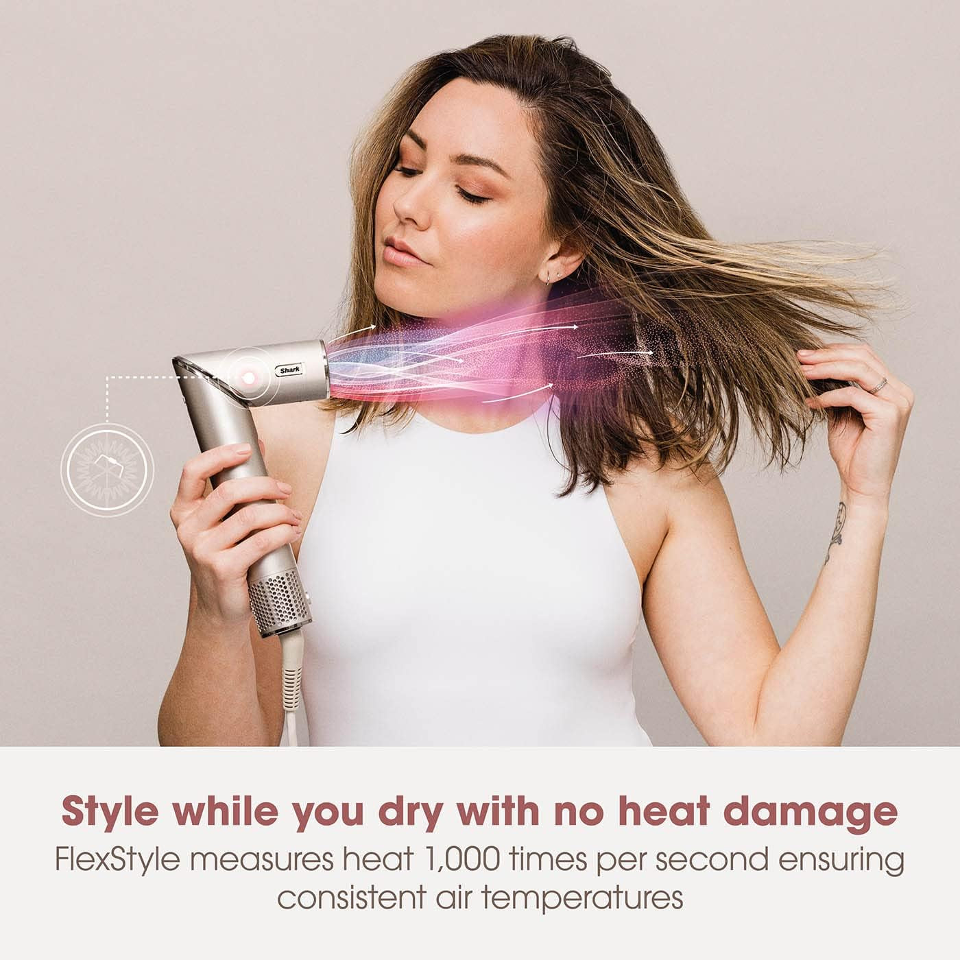 Shark Flexstyle Multi Hot Air Styler & Hair Dryer with Auto-Wrap Curlers | Brushes & Concentrator