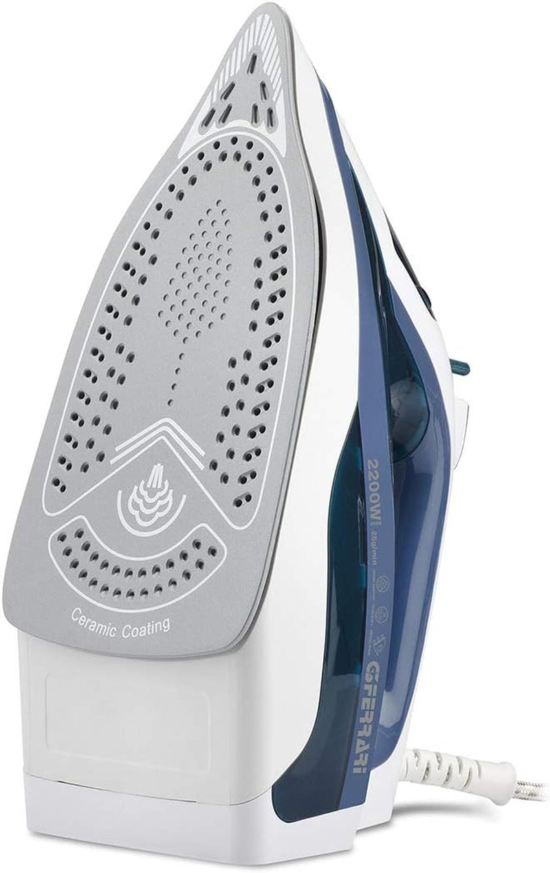 G3 Ferrari Steam Iron Ceramic Plate 2200 W