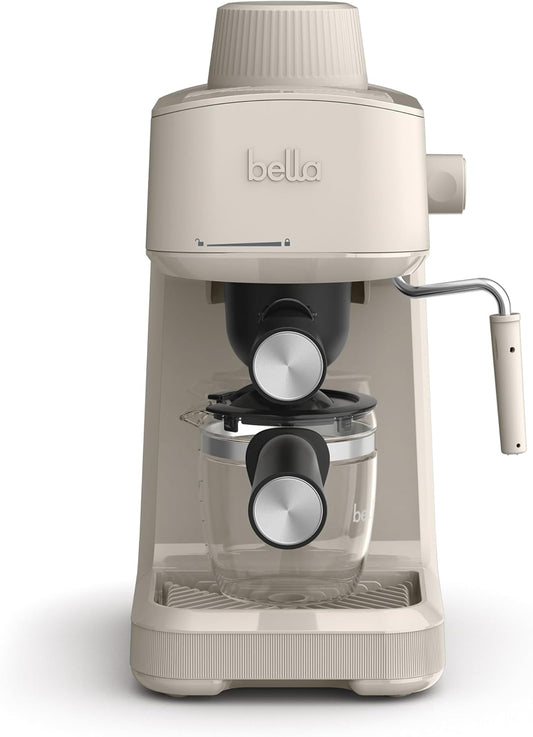 BELLA Steam Espresso Maker with Macrofoam Wand Overheating & Overpressure 3.5 Bar