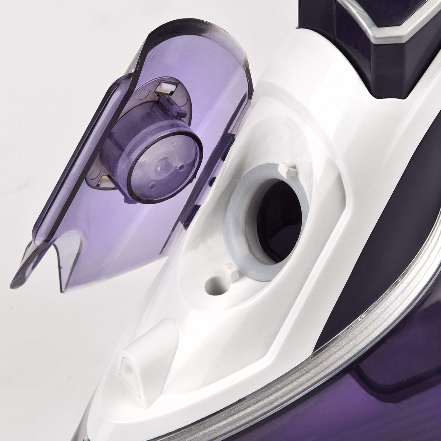 G3 Ferrari Steam Iron Stainless Steel Plate Self-Clean and Spray Function 2800W Purple