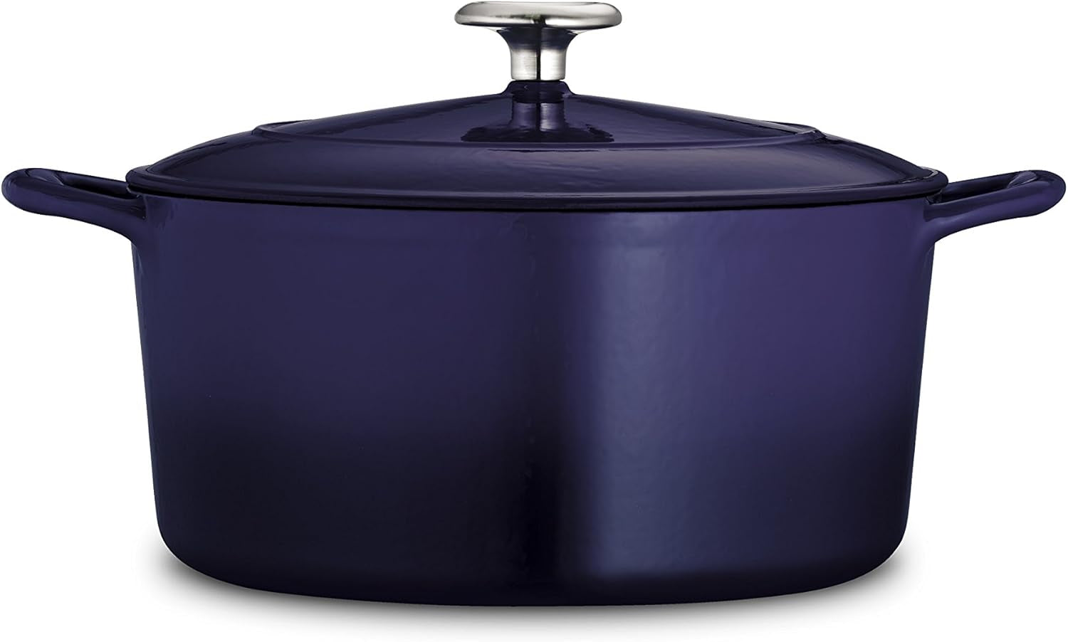 Tramontina Enameled Cast Iron Covered Dutch Oven Gradated Cobalt 5.5-Quart, 80131/075DS