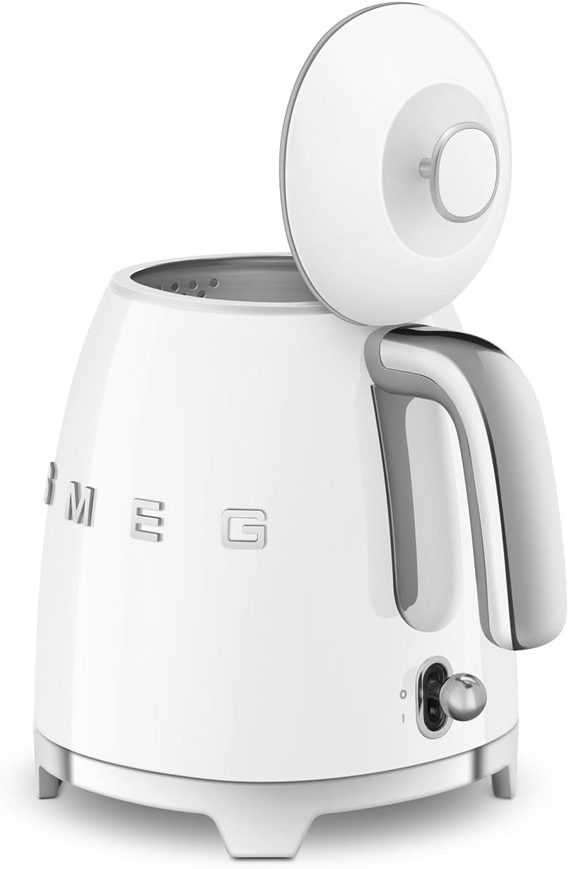 SMEG 50'S Retro Style 3 Cup Electric Mini Kettle White