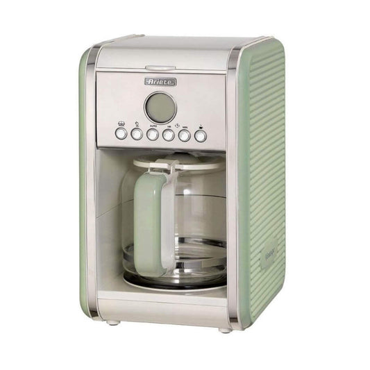 Ariete Vintage Beige American Coffee Machine Programmable up to 24 hours in advance Green