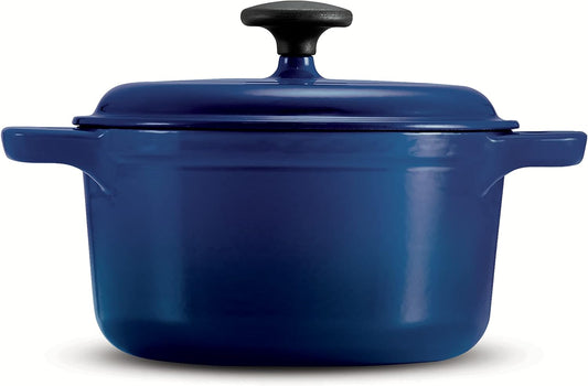 Tramontina Enameled Cast-Iron Dutch Oven 3.5 Qt (Blue), 80131/636DS