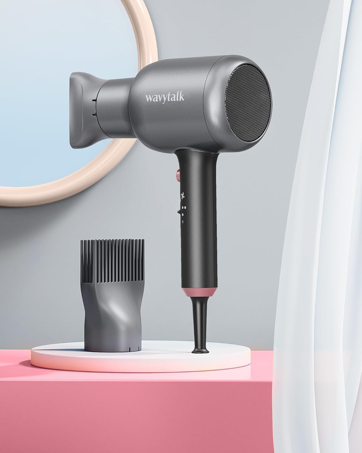 Wavytalk Professional Hair Dryer with Ceramic Technology & Constant Temperature