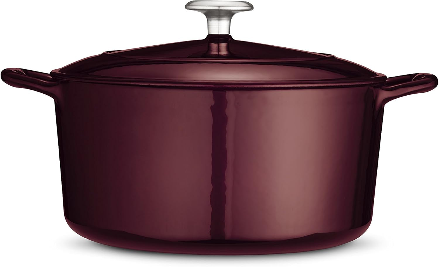 Tramontina Enameled Cast Iron Covered Dutch Oven 5.5-Quart Majolica Red, 80131/037DS