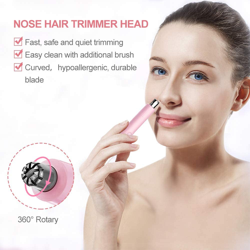 TOUCHBeauty Hair Trimmer for Face Eyebrow Nose Ear Body Hair Trimming All in ONE