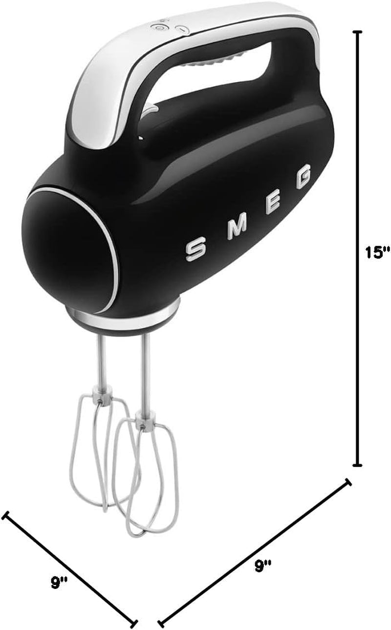 Smeg Red 50'S Retro Style Electric Hand Mixer… (Black)