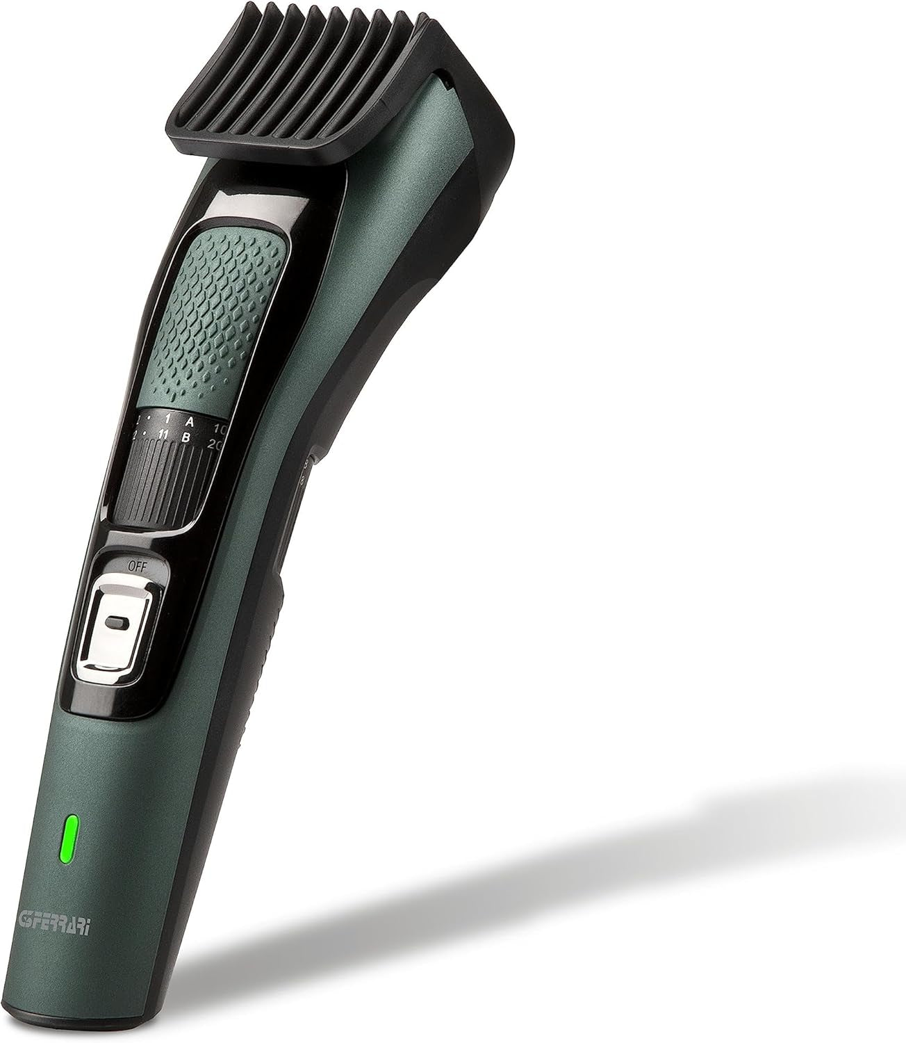 G3 Ferrari Electric Rechargeable Hair Clipper Beard Trimmer Cutting Adjustment 1 to 20mm Accessories Included Green