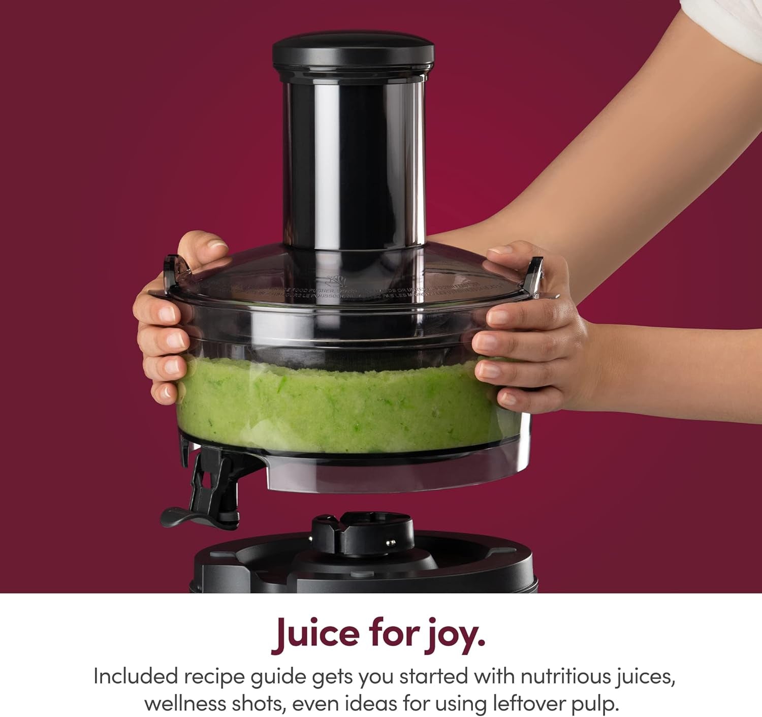 Nutribullet Juicer Pro Centrifugal Juicer Machine for Fruit, Vegetables, and Food Prep, 27 Ounces/1.5 Liters, 1000 Watts, Silver, NBJ50200