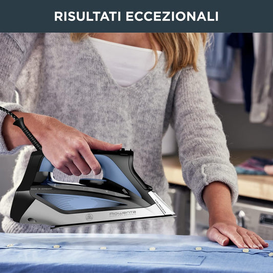 Rowenta Anticalc Steam Iron Powerful Steam Anti-Limescale System 2700W