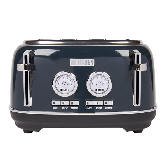 Haden Jersey Toaster 4 Slice Blue