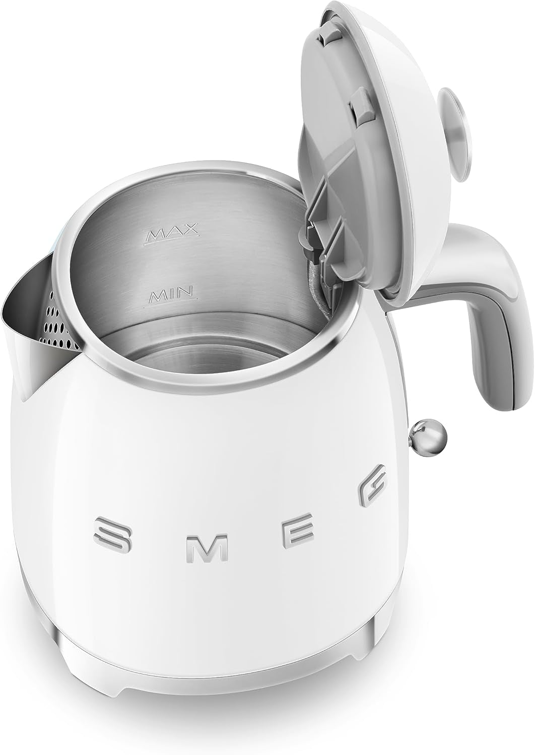 SMEG 50'S Retro Style 3 Cup Electric Mini Kettle White