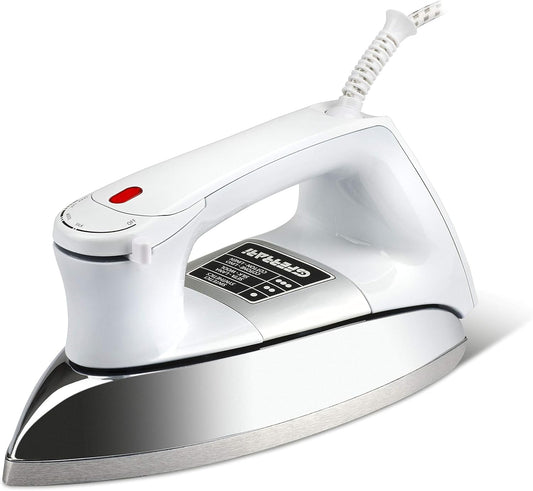 G3 Ferrari Dry Ironing Iron Aluminium Plate With Temperature Control 900W