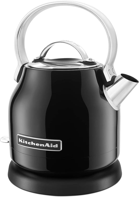 Kitchenaid KEK1222OB 1.25-Liter Electric Kettle - Onyx Black,Small