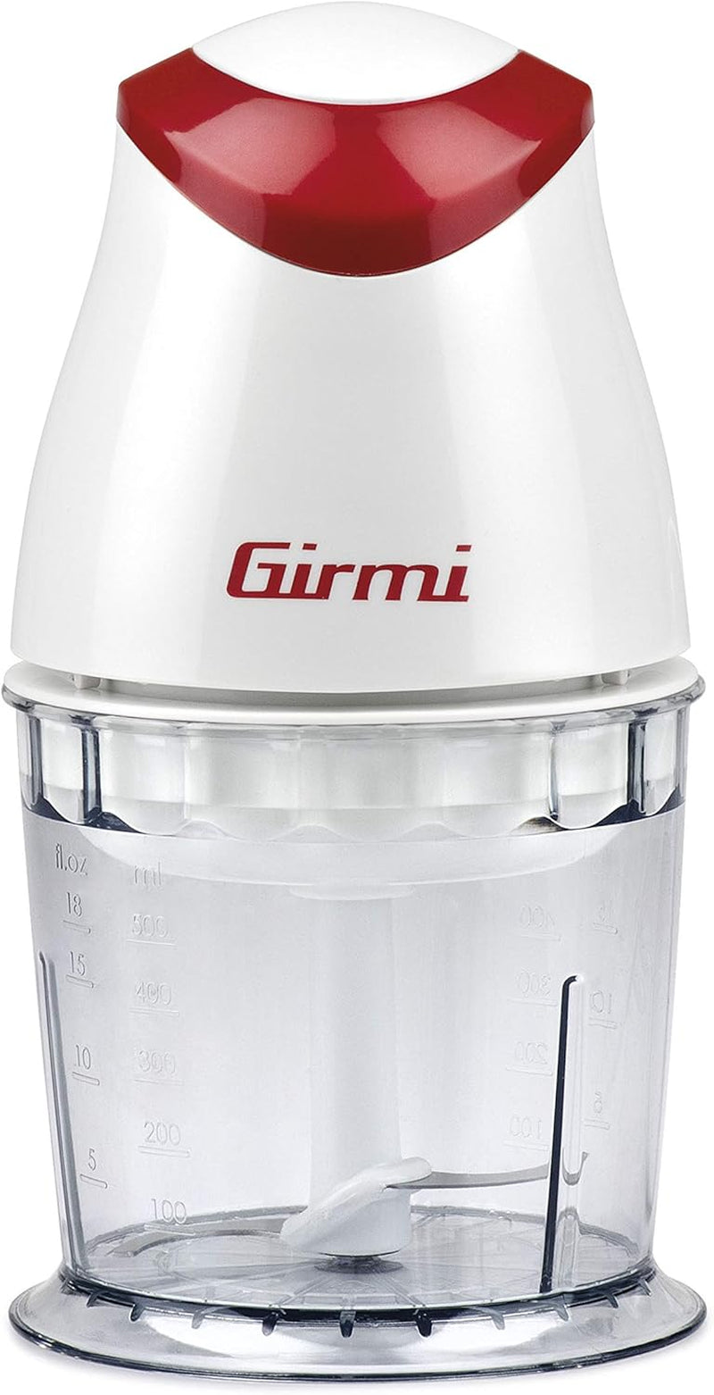 Girmi Chopper Stainless Steel Blades PULSE Operation 500 ml 350W White