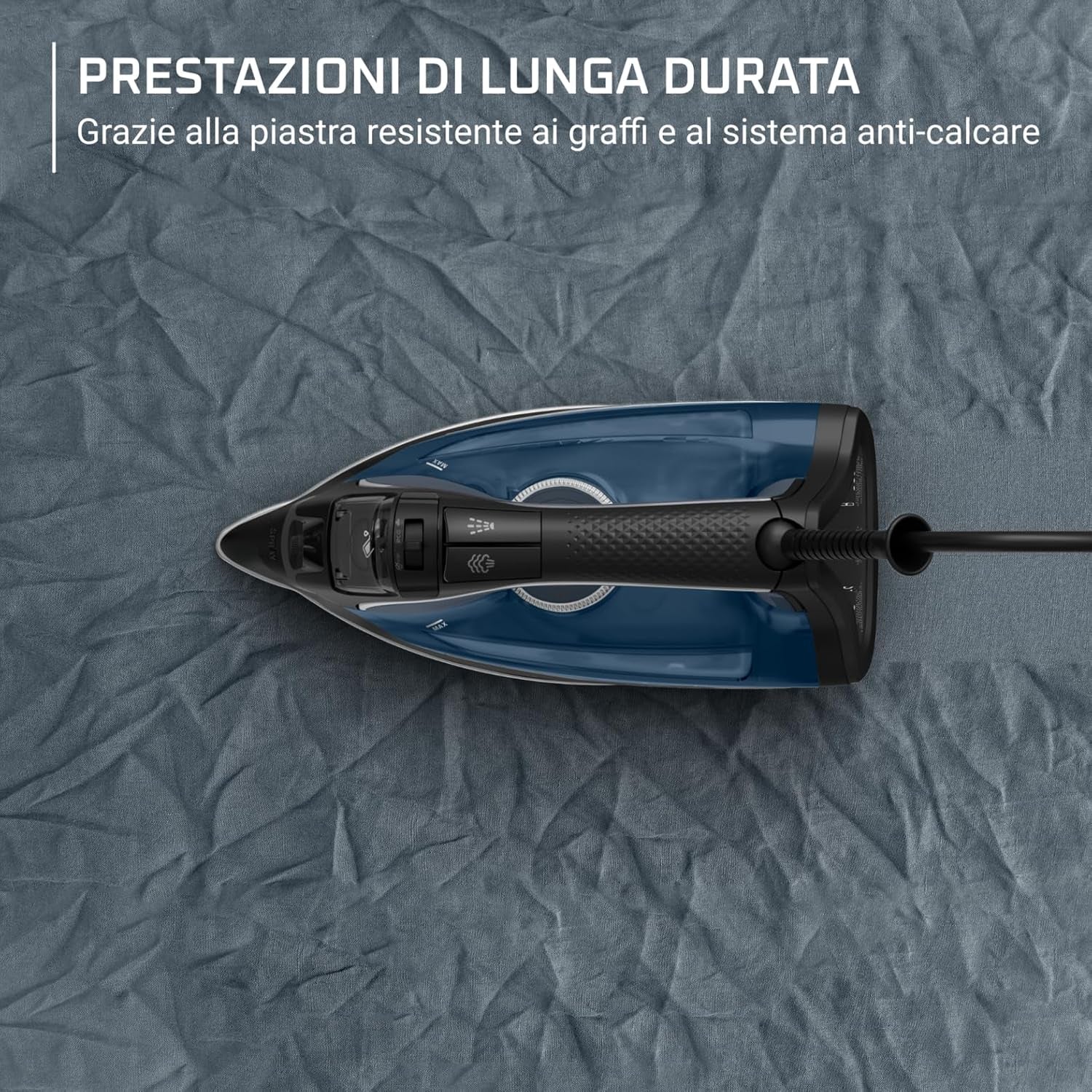 Rowenta Pro Master Iron Professional Results Powerful Steam Distribution