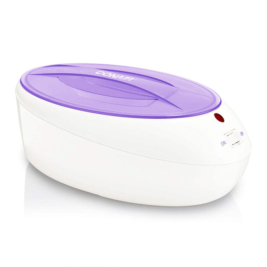 True Glow by Conair Paraffin Bath for Hands and Feet - Moisturizing Treatment with 1Lb. Wax - Purple