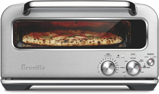 Breville the Smart Oven® Pizzaiolo Pizza Oven, BPZ820BSS, Brushed Stainless Steel