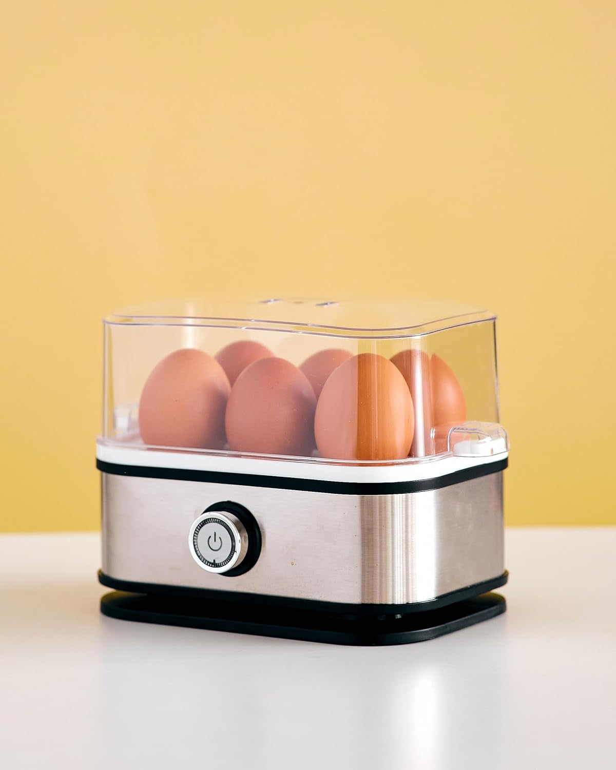 G3 Ferrari Steam Egg Stainless Steel Body 6 Eggs 400 W