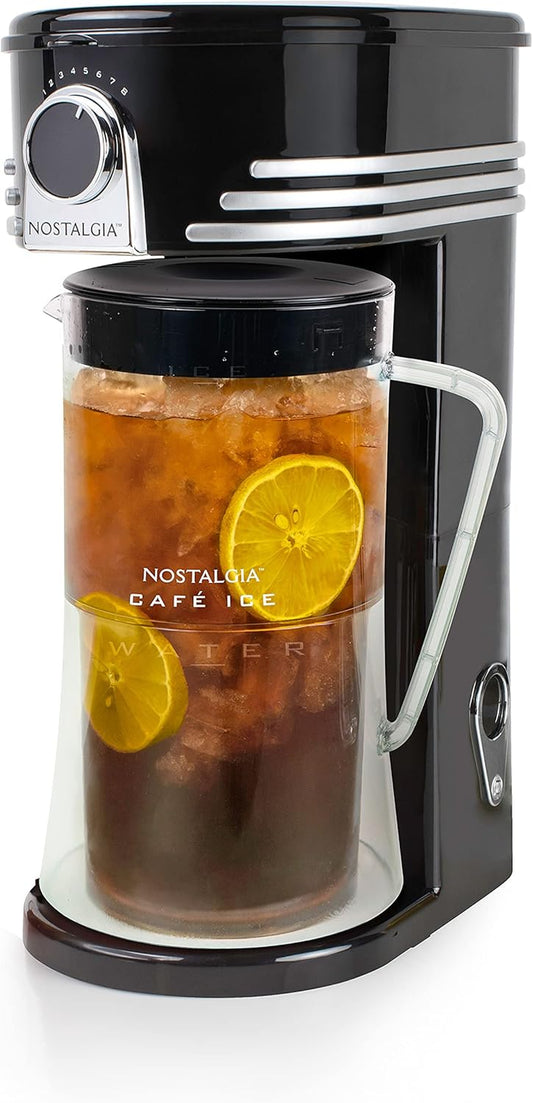 Nostalgia Iced Tea maker with Double-Insulated Pitcher