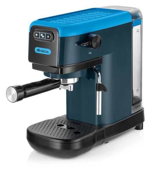 Ariete Spresso Machine Super Slim Design Sky Blue