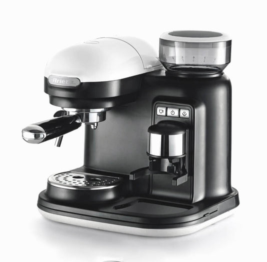 Ariete Moderna Line Espresso Coffee Machine with Grinder 15 bar pressure