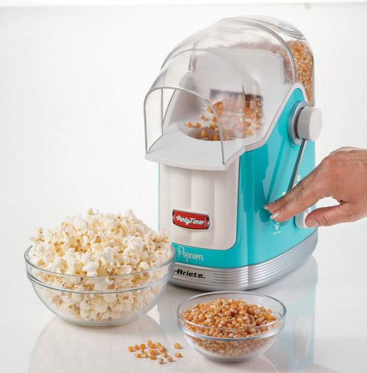 Ariete Pop Corn Maker Party Time 1100W Sky Blue