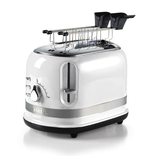 Ariete Modern Line Bread Toaster 4 Slice with Timer 6 Bread Shade Settings