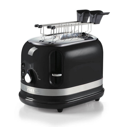 Ariete Modern Line Bread Toaster 4 Slice with Timer 6 Bread Shade Settings